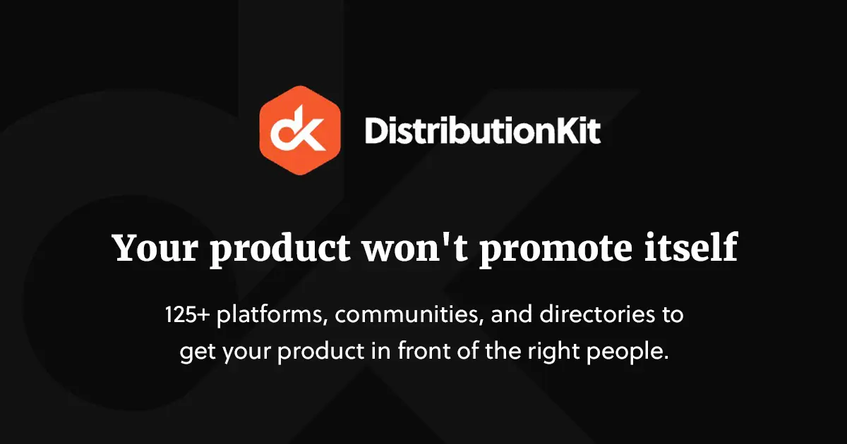 DistributionKit | Startup Launch Platforms Directory